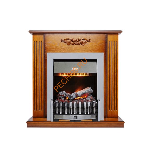 Электрокамин Dimplex Lumsden с очагом Danville Chrome FB2 античный дуб