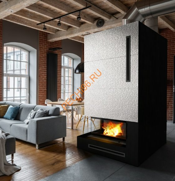 Каминная топка Kratki NADIA/14/L/BS/G, 14 кВт