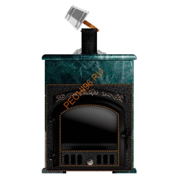 Печь банная Сибирь-премиум 25П в облицовке Оптима змеевик Печь банная Сибирь-премиум 25П в облицовке Оптима змеевик