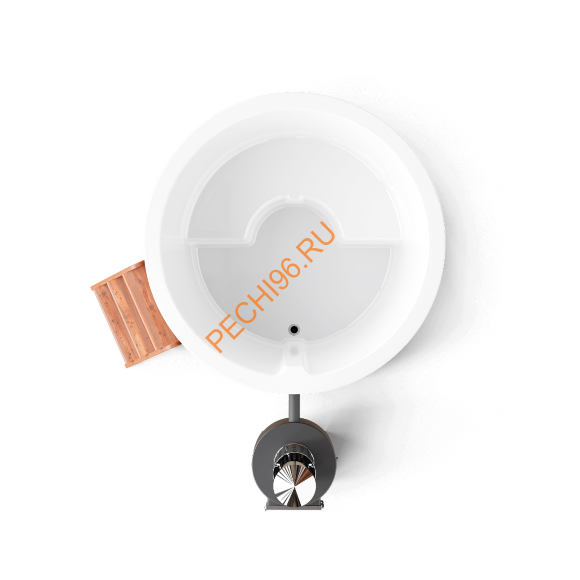 Купель композитная Polarspa COMFORT 160 HOT термобереза светлая