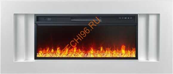 Электрокамин Royal Flame Line 42, SFT Stone Touch Белый, с очагом Vision 42 LED