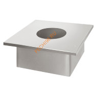 ППУ Везувий разборное (AISI 430/0,5мм/ оцинковка) D225мм