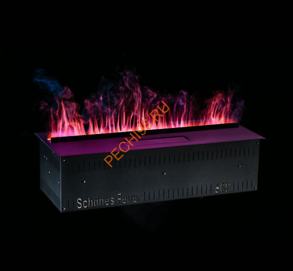 Паровой электрический очаг Schones Feuer 3D FireLine 600 Blue 