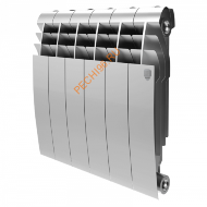 Радиатор биметаллический Royal Thermo BiLiner 350 Silver Satin 6с