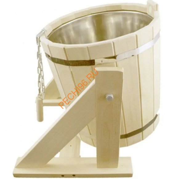 Обливное устройство 10л Русская забава, нержавеющая вставка Обливное устройство 10л Русская забава, нержавеющая вставка