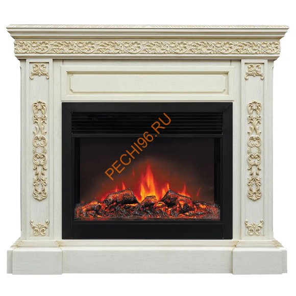 Электрокамин RealFlame Ekaterina 26 WT с очагом MoonBlaze Lux BL