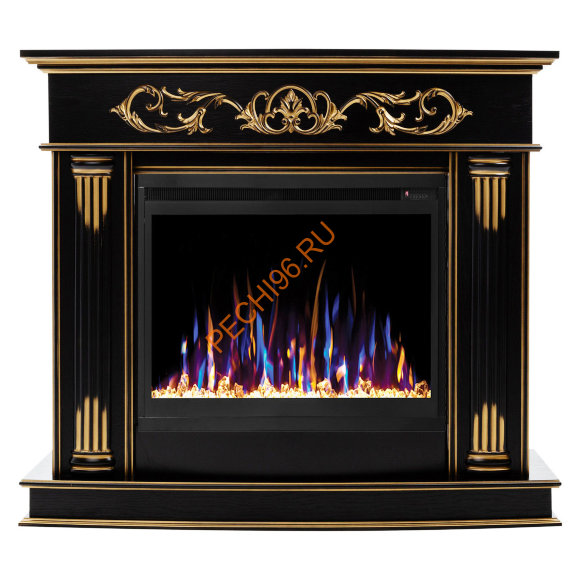 Электрокамин RealFlame Milano 25,5 DN с очагом Saphir 25,5 Электрокамин RealFlame Milano 25,5 DN с очагом Saphir 25,5