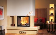 Дровяной камин Supra ARIA Dordogne/Crema Marfil, с топкой DF 583N