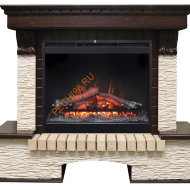 Электрокамин Dimplex Pierre Luxe с очагом Symphony 26 DF2624-L мелкий сланец