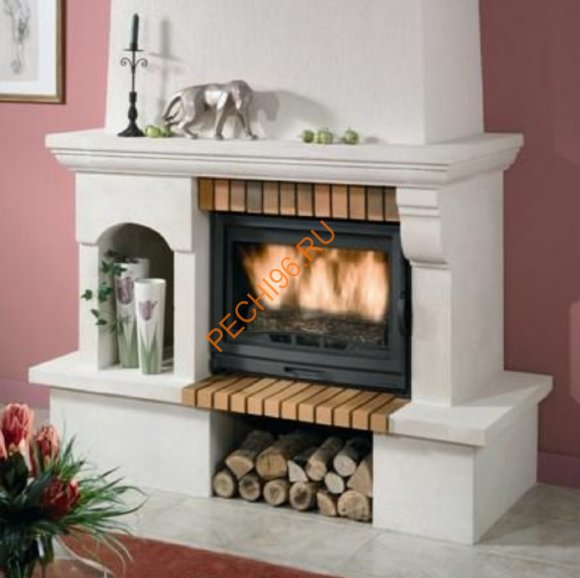 Дровяной камин CHAZELLES СS12 с топкой SOLO D70