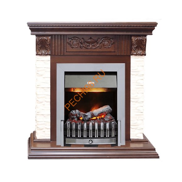 Электрокамин Dimplex Luxemburg с очагом Danville Chrome FB2 темный дуб Электрокамин Dimplex Luxemburg с очагом Danville Chrome FB2 темный дуб