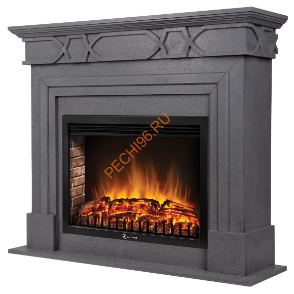 Электрокамин Electrolux EFP/P-3020LS с порталом Antico 30, серый Электрокамин Electrolux EFP/P-3020LS с порталом Antico 30, серый