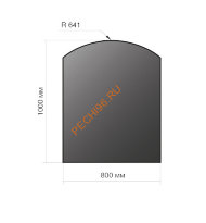 Лист напольный Везувий BLACK, нерж 0,5мм, 980х800х0,5, R641 Лист напольный Везувий BLACK, нерж 0,5мм, 980х800х0,5, R641