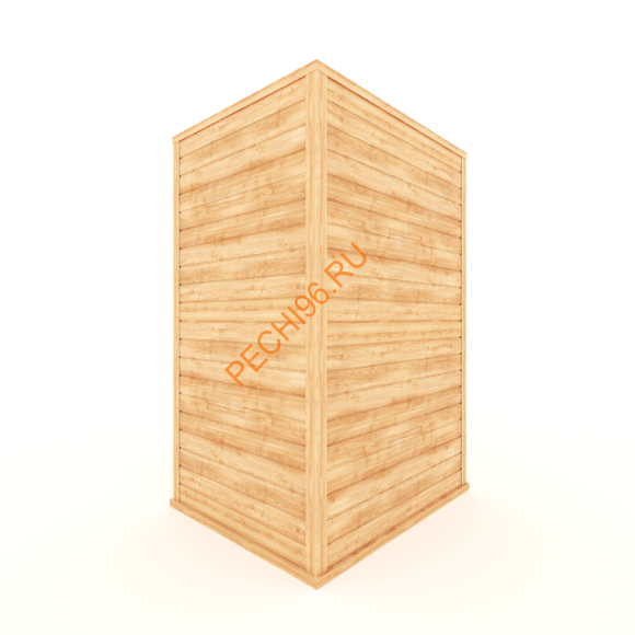 Инфракрасная кабина НКЗ 2-местная прямая из кедра