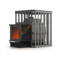 Печь банная FireWay ПароВар 24 сетка-ковка (302)
