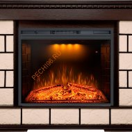 Электрический камин Royal Flame Shateau Темный дуб с очагом Emerald 28