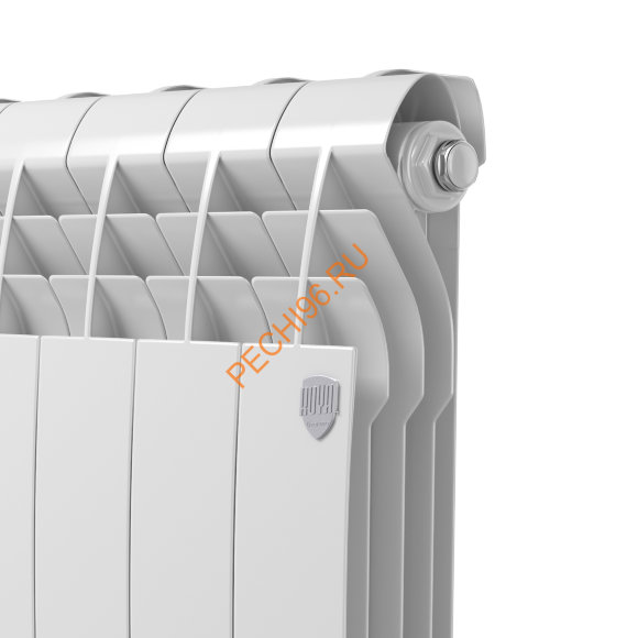 Радиатор биметаллический Royal Thermo BiLiner 350 Bianco Traffico VR80, 10 секций 
