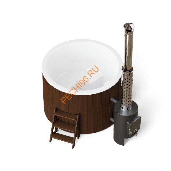 Купель композитная Polarspa COMFORT 160 HOT термососна темная