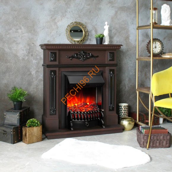 Электрокамин RealFlame Lilian DN с очагом Fobos Lux BL