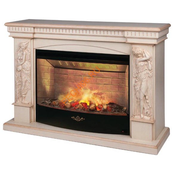 Электрокамин RealFlame Diva 33 WT с очагом 3D Firestar 33