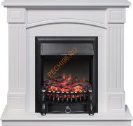 Электрокамин Royal Flame Boston белый с очагом Fobos FX Электрокамин Royal Flame Boston белый с очагом Fobos FX