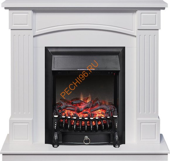 Электрокамин Royal Flame Boston белый с очагом Fobos FX Электрокамин Royal Flame Boston белый с очагом Fobos FX
