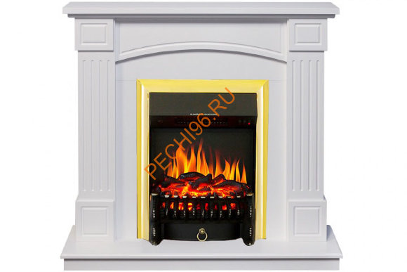 Электрокамин Royal Flame Boston белый с очагом Fobos FX Электрокамин Royal Flame Boston белый с очагом Fobos FX