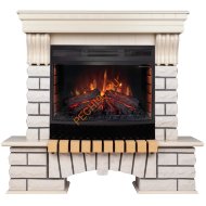 Электрокамин RealFlame Country 25 WT с очагом Firefield 25 S IR Электрокамин RealFlame Country 25 WT с очагом Firefield 25 S IR