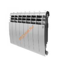 Радиатор биметаллический Royal Thermo BiLiner 350 Silver Satin 8с Радиатор биметаллический Royal Thermo BiLiner 350 Silver Satin 8с