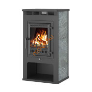 Печь-Камин ASTON 11 Квт, чугунная дверь, Талькохлорит Печь-Камин ASTON 11 Квт, чугунная дверь, Талькохлорит