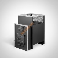 Печь банная Радуга ПБ-36, УТК, сталь 6 мм