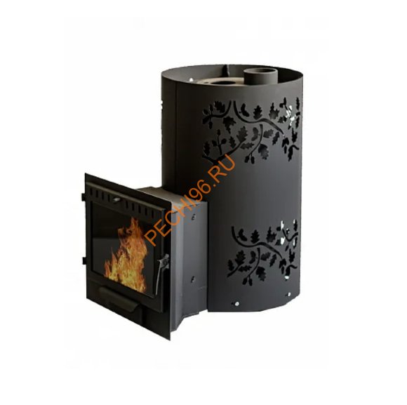 Печь банная Сибирь Дубрава-30, ЗК, стекло, сталь 6 мм