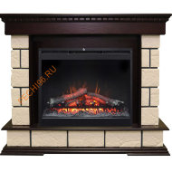 Электрокамин Dimplex Shateau с очагом Symphony 26 DF2624-L темный дуб