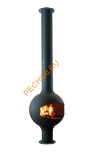 Камин Focus BathyscaFocus с открытым очагом на ноге Камин Focus BathyscaFocus с открытым очагом на ноге