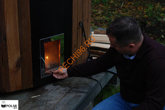 Купель композитная Polarspa ELITE 220 термобереза темная