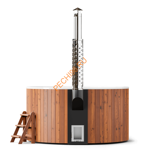 Купель композитная Polarspa ELITE 220 термобереза светлая