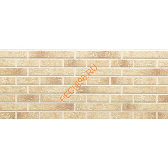 Фиброцементная панель NICHIHA Кирпич Бежевый WFX671 455*1010*14 мм