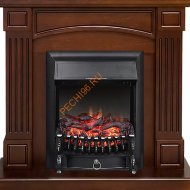 Электрокамин Royal Flame Boston темный дуб с очагом Fobos FX