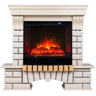 Электрокамин RealFlame Country 25 WT с очагом Sparta 25,5 LED