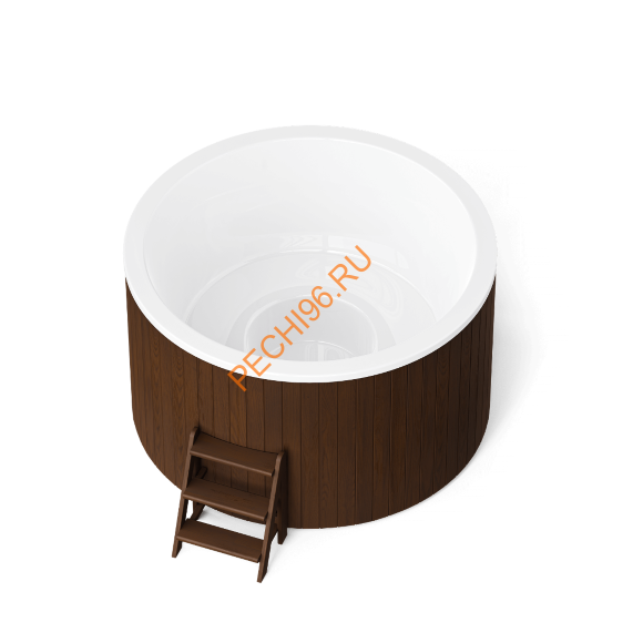 Купель композитная Polarspa COMFORT 195 COLD термобереза темная