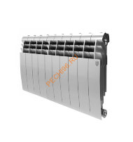 Радиатор биметаллический Royal Thermo BiLiner 350 Silver Satin 10с Радиатор биметаллический Royal Thermo BiLiner 350 Silver Satin 10с