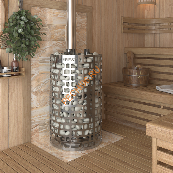 Печь банная Эверест Steam Master 38 INOX (320М)