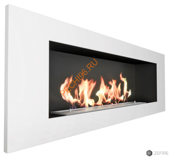 Биокамин ZeFire ELLIOT 1200 с белой рамкой Биокамин ZeFire ELLIOT 1200 с белой рамкой