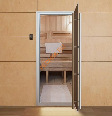 Дверь стеклянная Арта Статус ВКР Бронза MATELUX черная фурнитура, ольха Дверь стеклянная Арта Статус ВКР Бронза MATELUX черная фурнитура, ольха