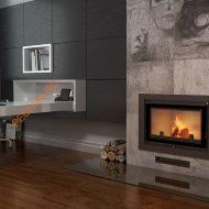 Каминная топка Kratki MBM/G 10 кВт, гильотина