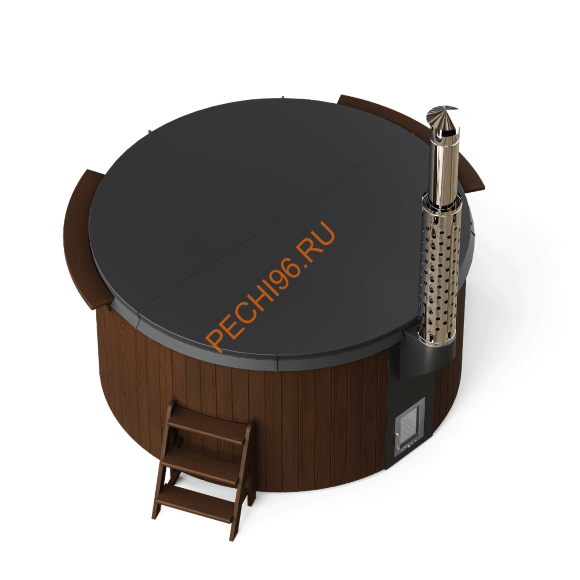 Купель композитная Polarspa ELITE 220 термососна темная