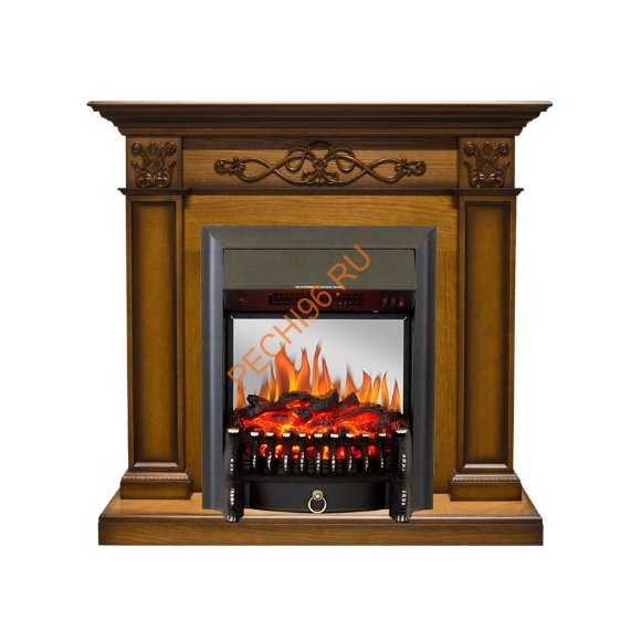 Электрокамин Royal Flame Verona дуб антик с очагом Fobos FX M