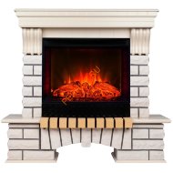 Электрокамин RealFlame Country 25 WT с очагом Evrika 25,5 LED Электрокамин RealFlame Country 25 WT с очагом Evrika 25,5 LED