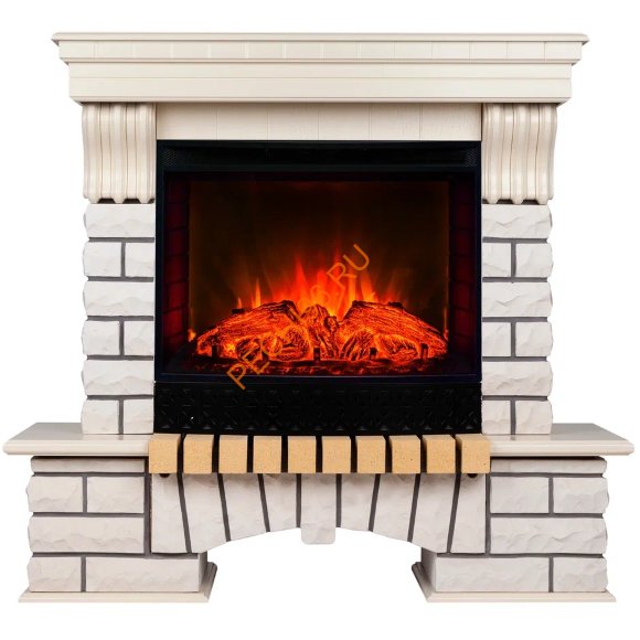 Электрокамин RealFlame Country 25 WT с очагом Evrika 25,5 LED Электрокамин RealFlame Country 25 WT с очагом Evrika 25,5 LED