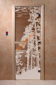 Дверь стеклянная DoorWood «Рассвет бронза», 2000х900 мм Дверь стеклянная DoorWood «Рассвет бронза», 2000х900 мм